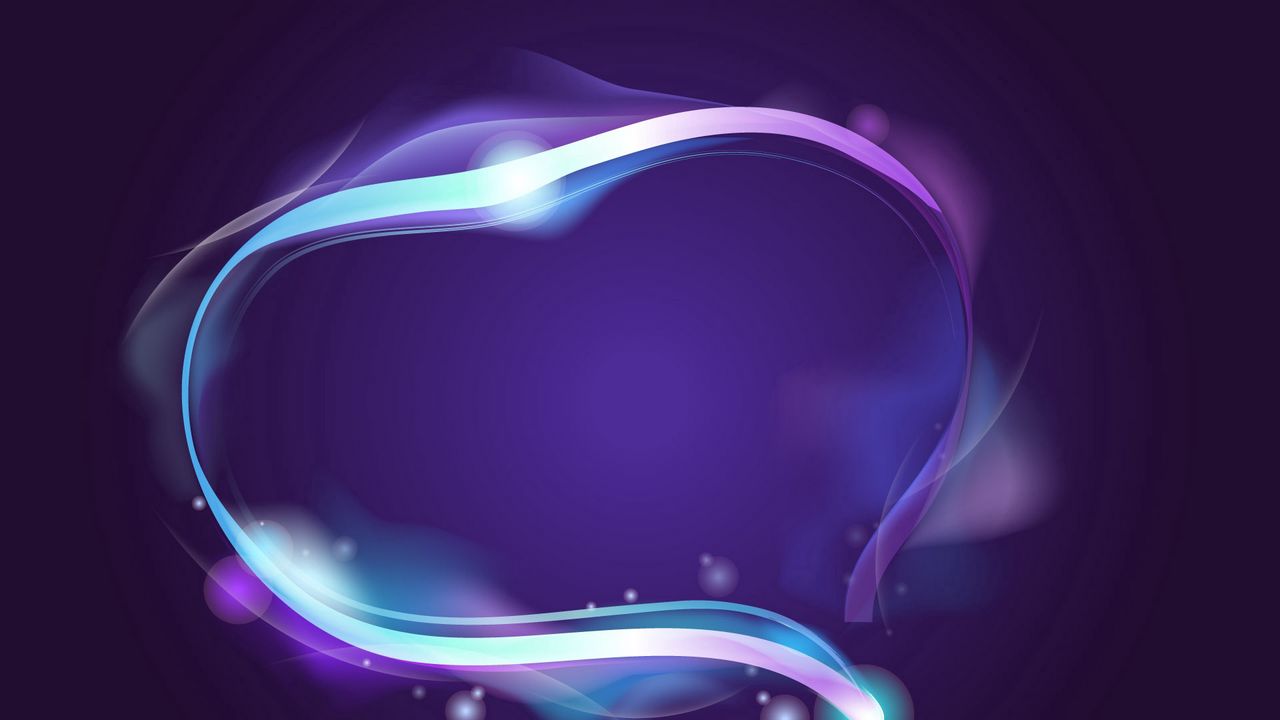 Wallpaper heart, smoke, background, spots, lilac