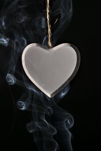 Preview wallpaper heart, smoke, thread, love