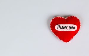 Preview wallpaper heart, thanks, love, gratitude