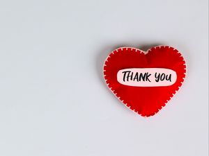 Preview wallpaper heart, thanks, love, gratitude