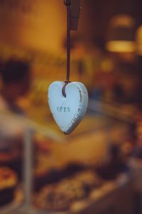 Preview wallpaper heart, wooden, white, inscription