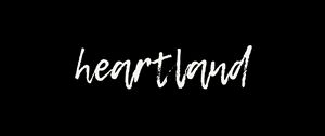 Preview wallpaper heartland, word, inscription, bw