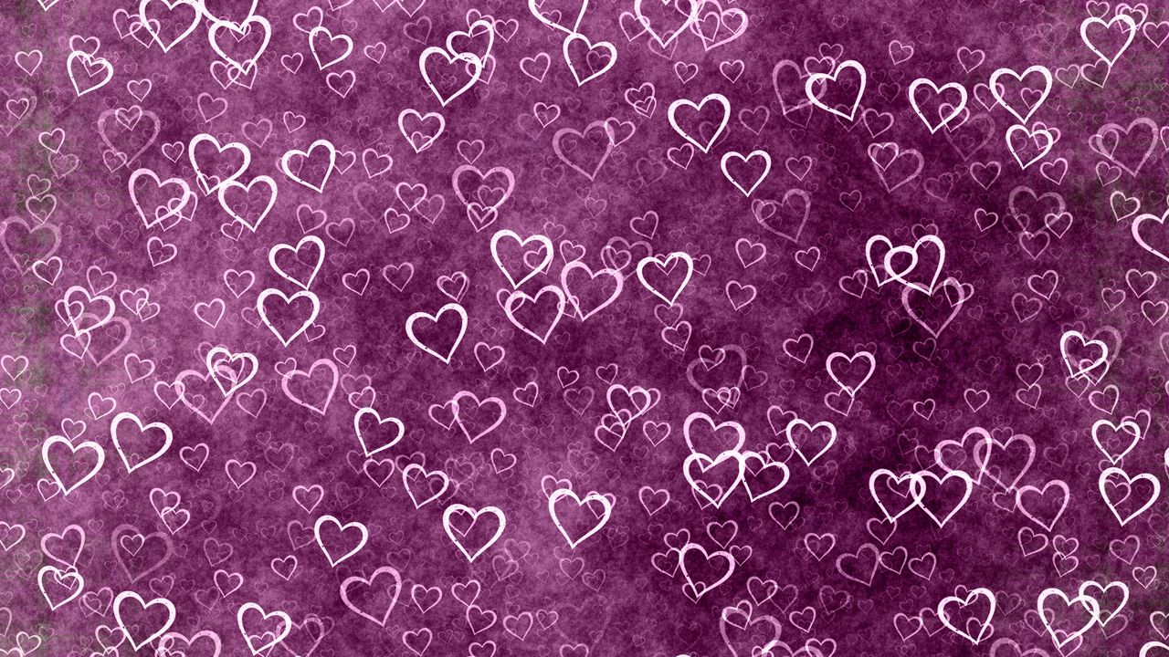 Wallpaper hearts, heart, love, patterns, texture