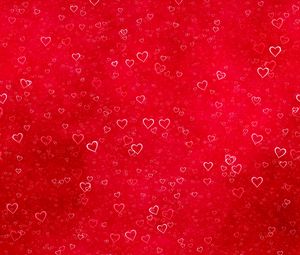 Preview wallpaper hearts, red, love, texture