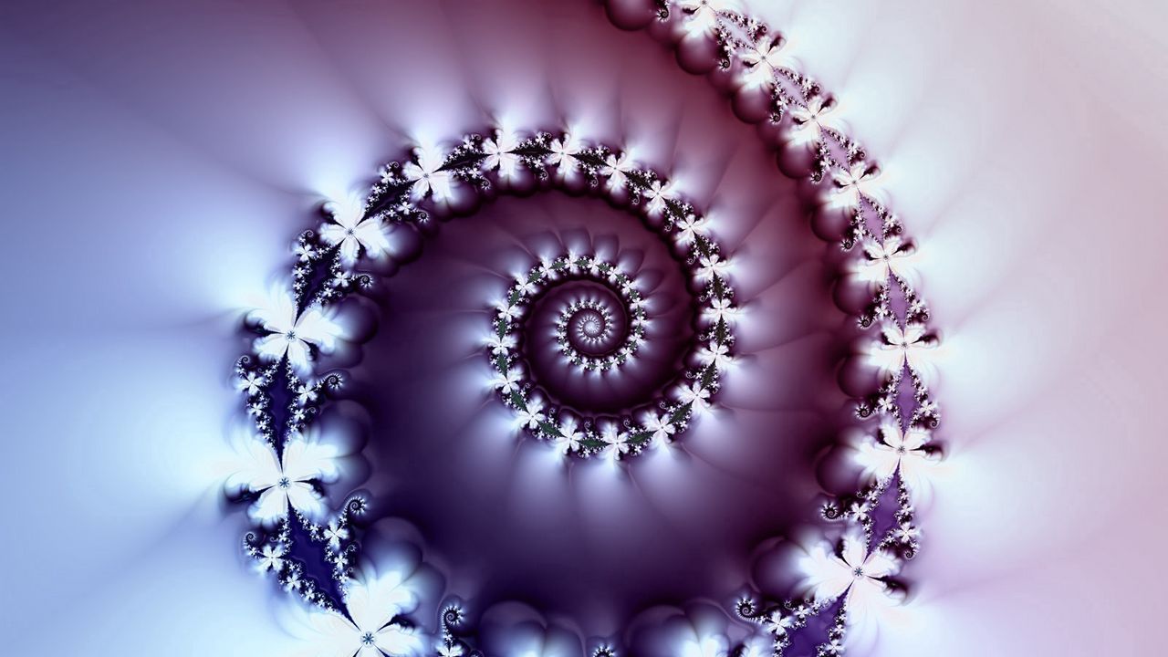Wallpaper helix, purple, shape, ribbed