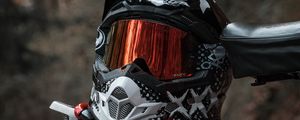 Preview wallpaper helmet, motorcycle, bike