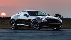 Preview wallpaper hennessey, jaguar, f-type r, side view