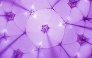 Preview wallpaper hexagon, shape, purple