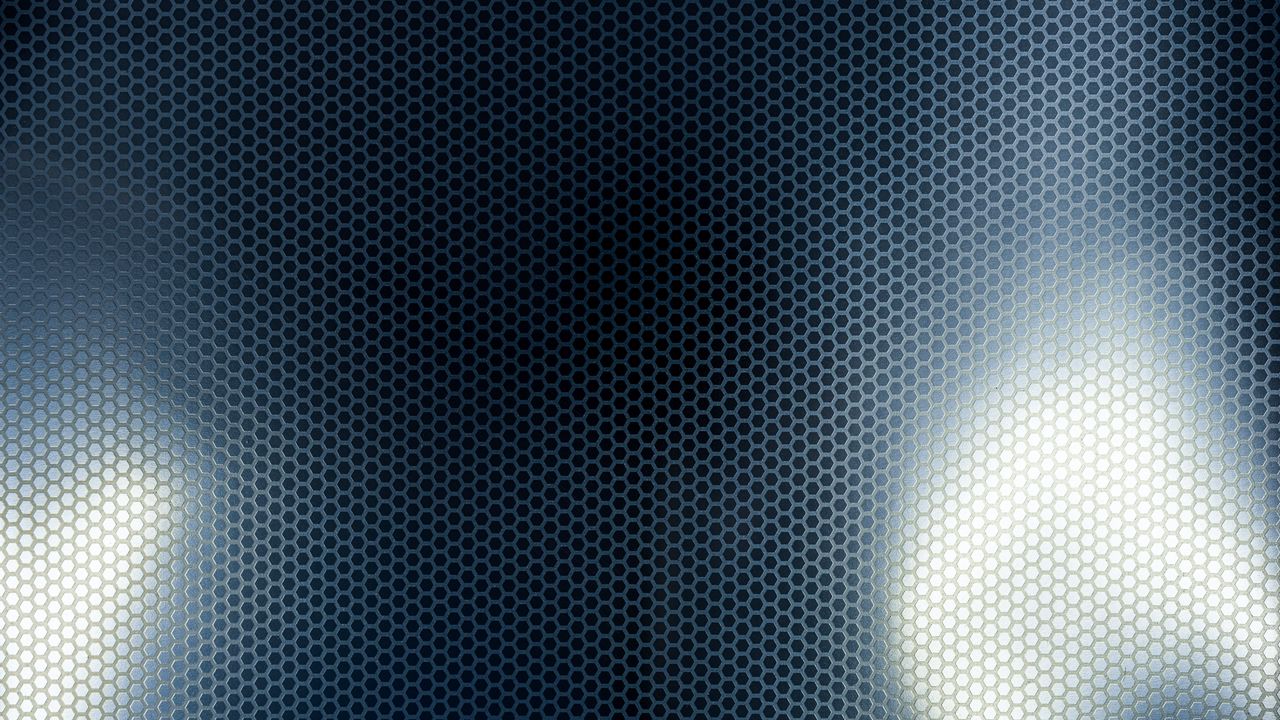 Wallpaper hexagons, mesh, metal, texture
