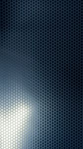 Preview wallpaper hexagons, mesh, metal, texture