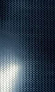 Preview wallpaper hexagons, mesh, metal, texture