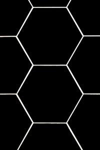 Preview wallpaper hexagons, mesh, texture, black