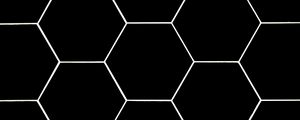 Preview wallpaper hexagons, mesh, texture, black