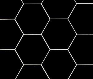 Preview wallpaper hexagons, mesh, texture, black