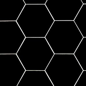 Preview wallpaper hexagons, mesh, texture, black