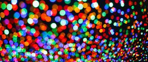 Preview wallpaper highlights, bokeh, circles, colorful, spots, shape