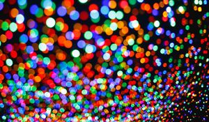 Preview wallpaper highlights, bokeh, circles, colorful, spots, shape