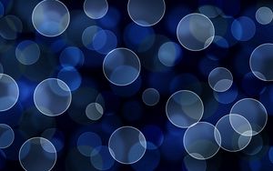 Preview wallpaper highlights, circles, background, dark, size