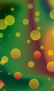 Preview wallpaper highlights, circles, background, light, colorful