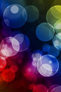 Preview wallpaper highlights, circles, colorful, bright