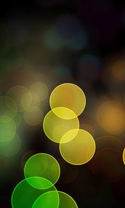 Preview wallpaper highlights, circles, colorful