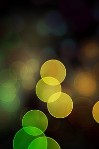 Preview wallpaper highlights, circles, colorful