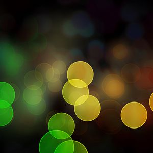 Preview wallpaper highlights, circles, colorful