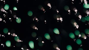 Preview wallpaper highlights, green, circles