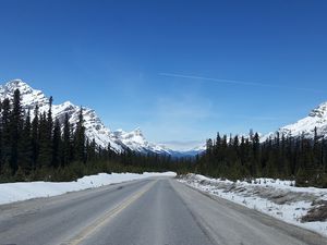 Preview wallpaper highway, icefields parkway, alberta