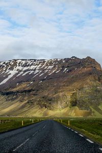 Preview wallpaper highway, road, mountain, asphalt