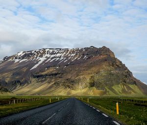 Preview wallpaper highway, road, mountain, asphalt