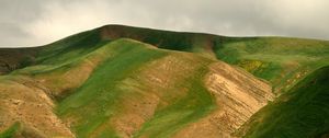 Preview wallpaper hill, grass, relief, landscape