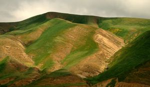 Preview wallpaper hill, grass, relief, landscape