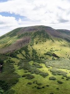 Preview wallpaper hill, landscape, slope, grass, nature