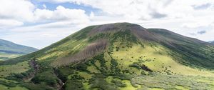 Preview wallpaper hill, landscape, slope, grass, nature