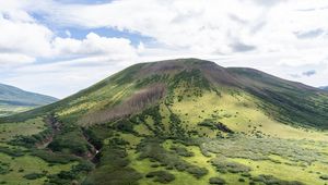 Preview wallpaper hill, landscape, slope, grass, nature