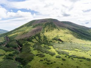 Preview wallpaper hill, landscape, slope, grass, nature