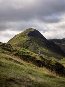 Preview wallpaper hill, peak, slope, path