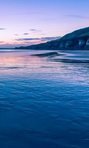 Preview wallpaper hill, sea, horizon, nature