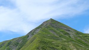 Preview wallpaper hill, slope, grass, nature