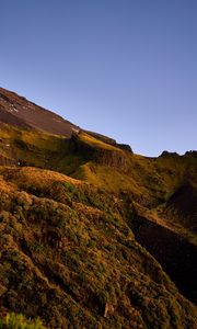 Preview wallpaper hill, slope, nature, grass