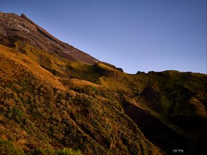 Preview wallpaper hill, slope, nature, grass