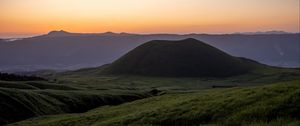 Preview wallpaper hill, valley, grass, landscape