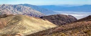 Preview wallpaper hills, mountains, landscape, nature, sky