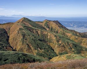 Preview wallpaper hills, mountains, relief, nature, landscape