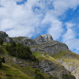 Preview wallpaper hills, trees, nature, landscape