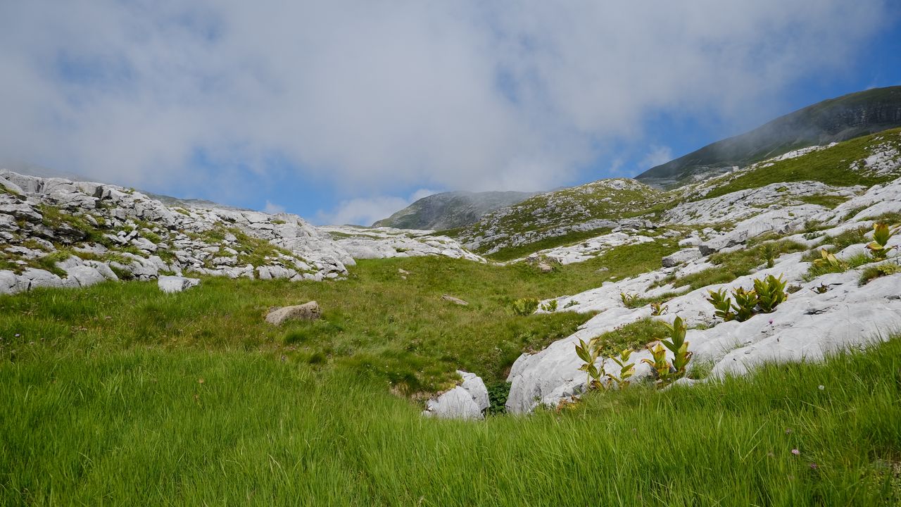Wallpaper hills, valley, nature, landscape