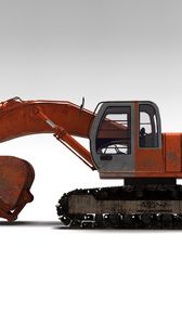 Preview wallpaper hitachi, bulldozer, transport, metal