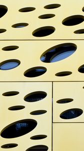 Preview wallpaper holes, panels, architecture, geometry, design, abstraction