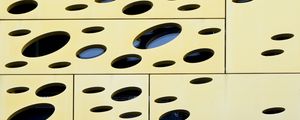 Preview wallpaper holes, panels, architecture, geometry, design, abstraction